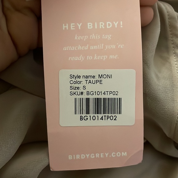 BRAND NEW WITH TAG: BRIDY GREY CONVERTIBLE DRESS - Picture 4 of 4